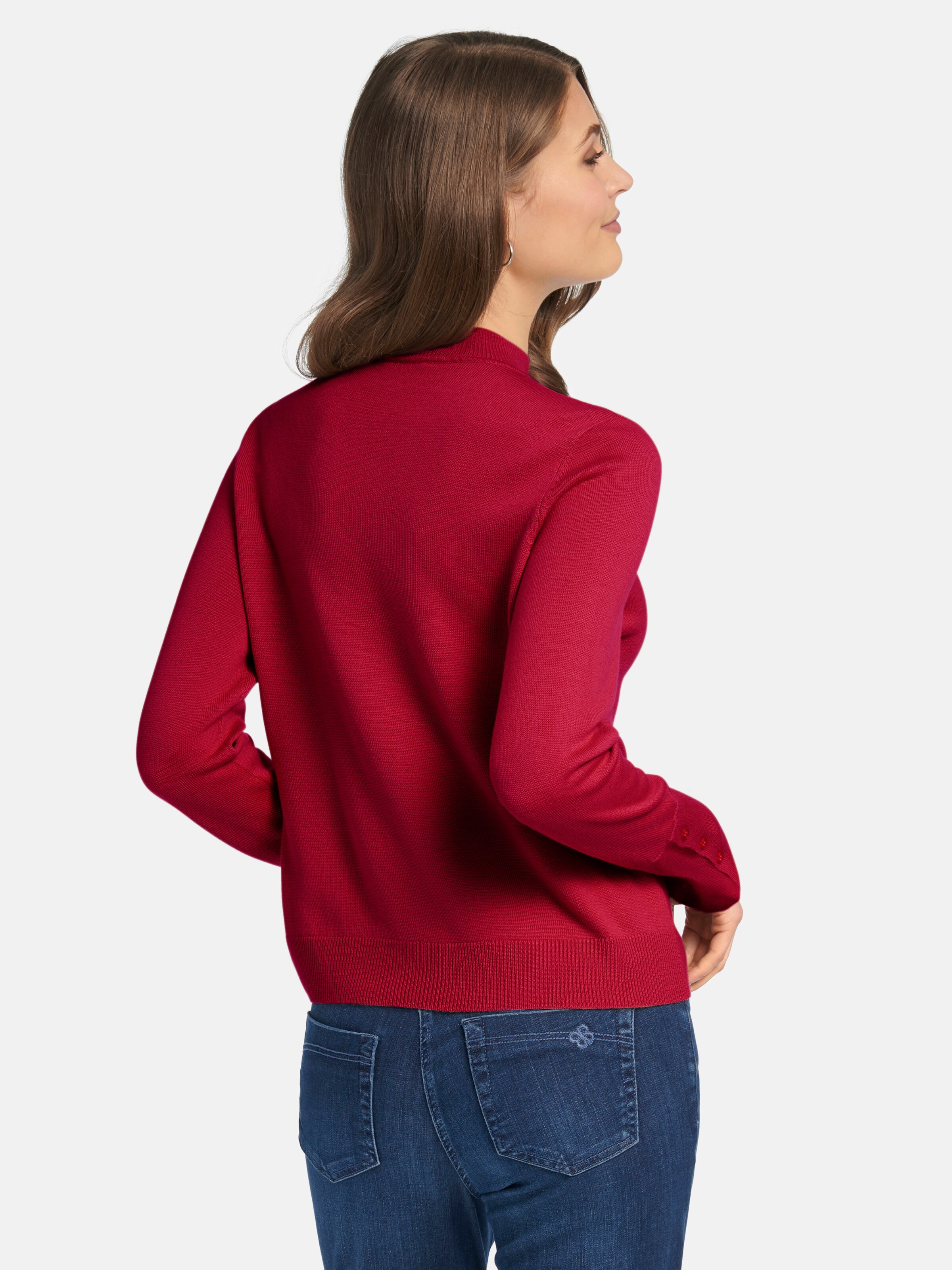 Frauen Pullover & Strick Basler Pullover in Dunkelrot - EP74935 Frauen Pullover & Strick Basler Pullover in Dunkelrot - EP74935