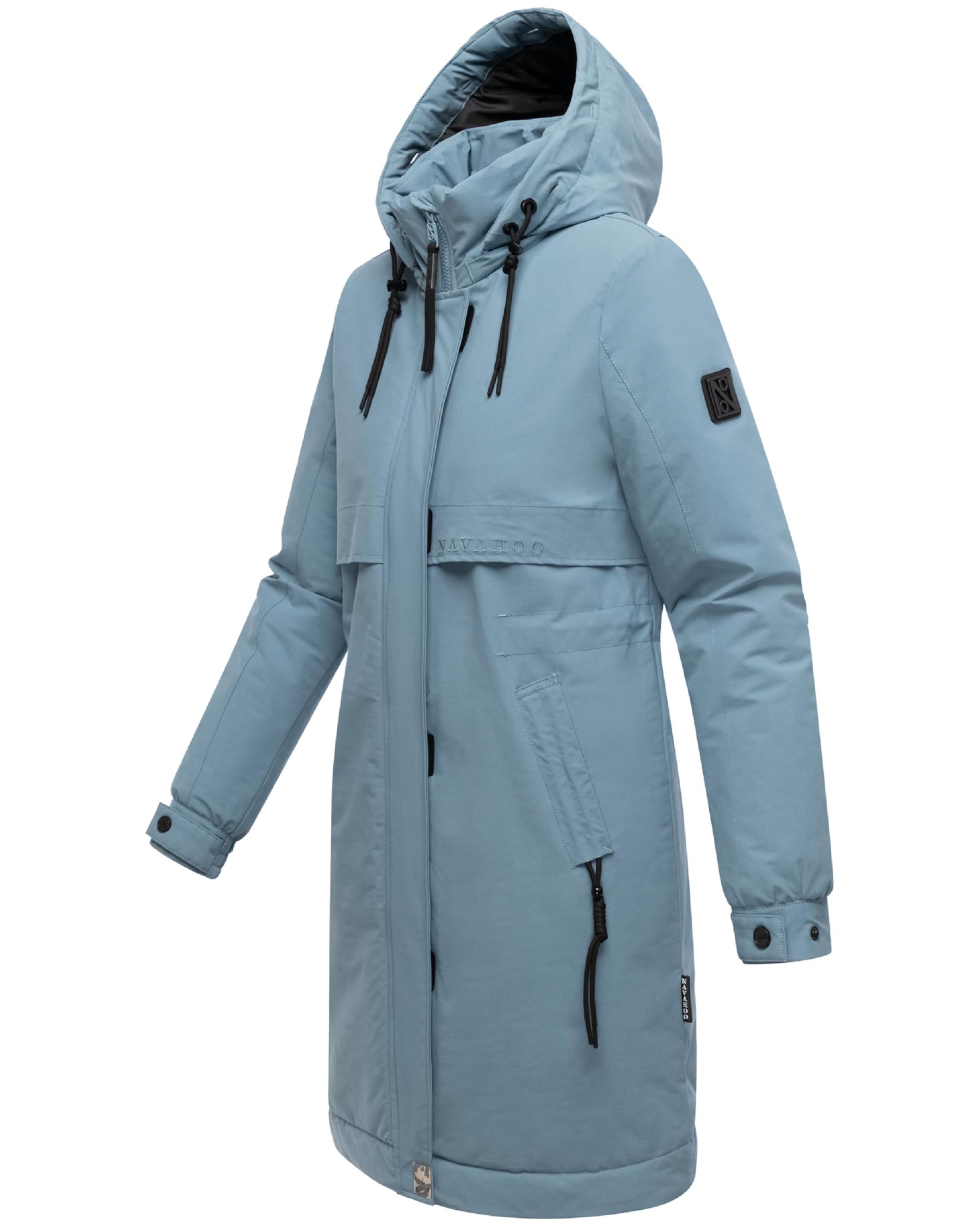 Manteau mi-saison 'Kaltwetterretter 14' NAVAHOO en bleu