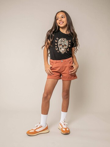 Regular Pantalon 'Cerise' Deeluxe en orange