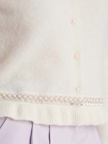 Cardigan 'Kate' GUIDO MARIA KRETSCHMER FOR BRIDGERTON en blanc