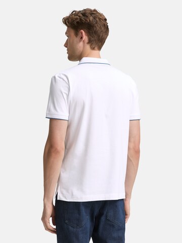 TOM TAILOR Poloshirt in Weiß