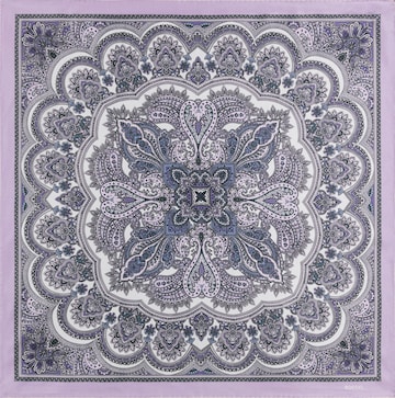 Foulard 'FINE PAISLEY NICKY' Roeckl en violet : devant