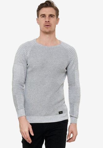 Rusty Neal Pullover in Grau: predná strana