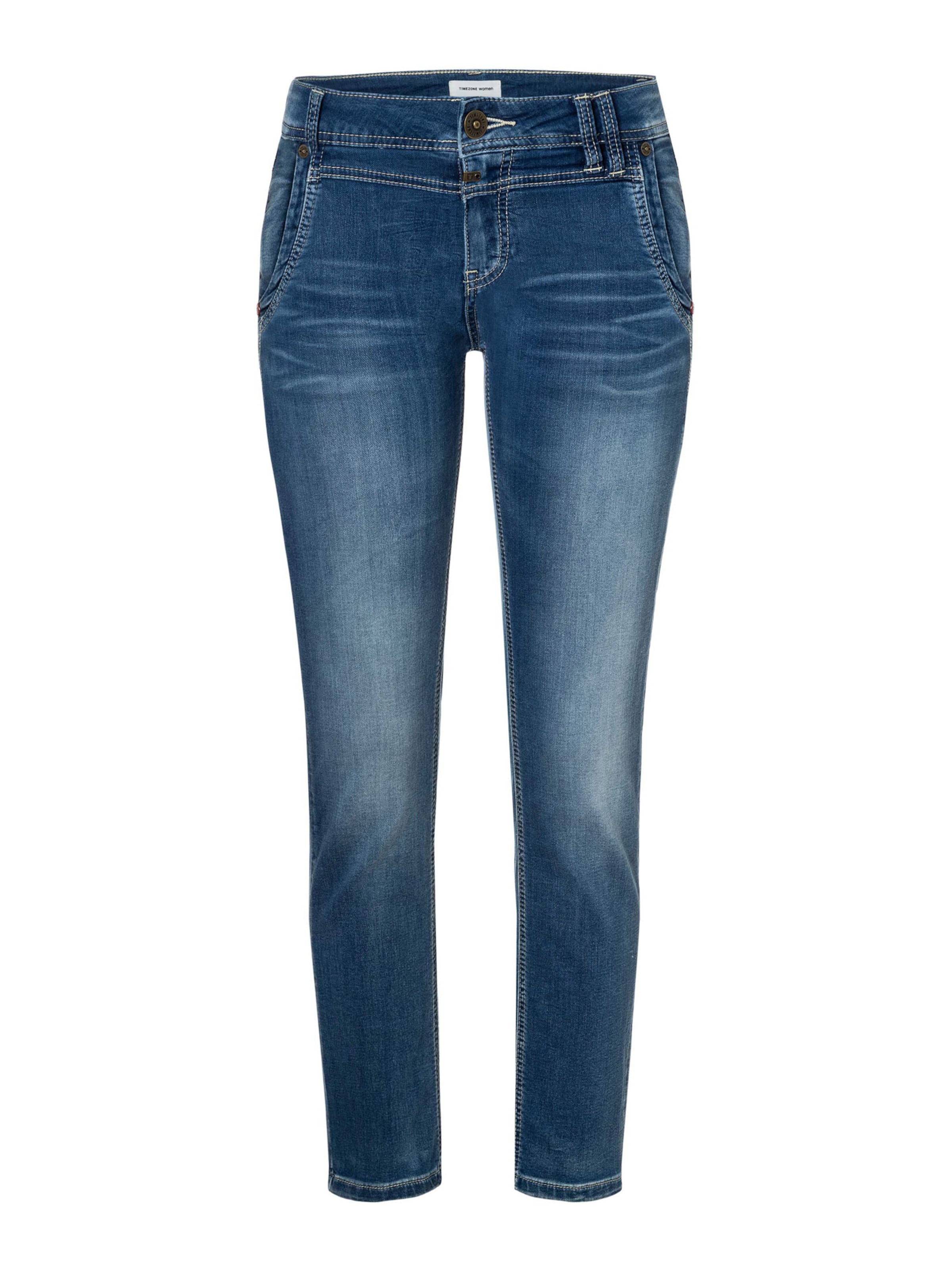 TIMEZONE Слим фит Дънки &#x27;Nali&#x27; в синьо: отпред