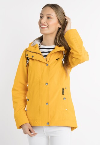 SchmuddelweddaPrijelazna jakna 'Halee' - žuta boja: prednji dio