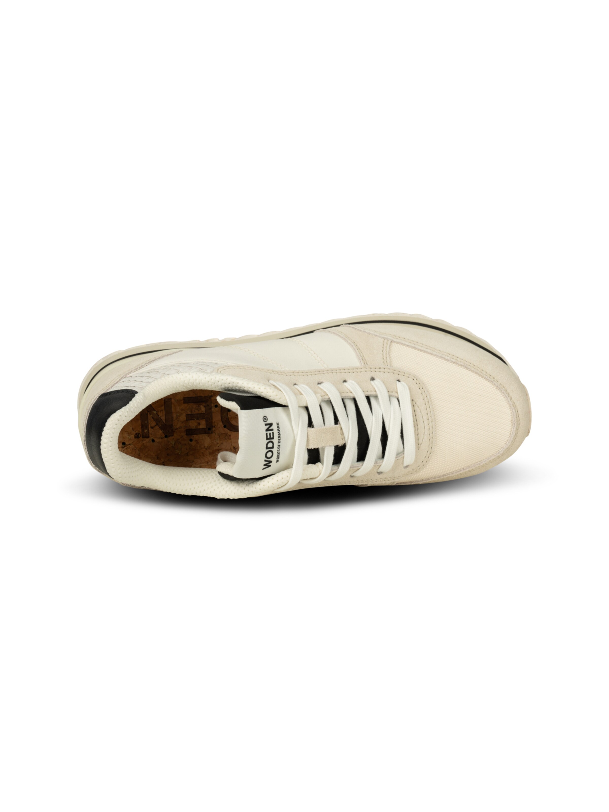 WODEN Platform trainers in Beige