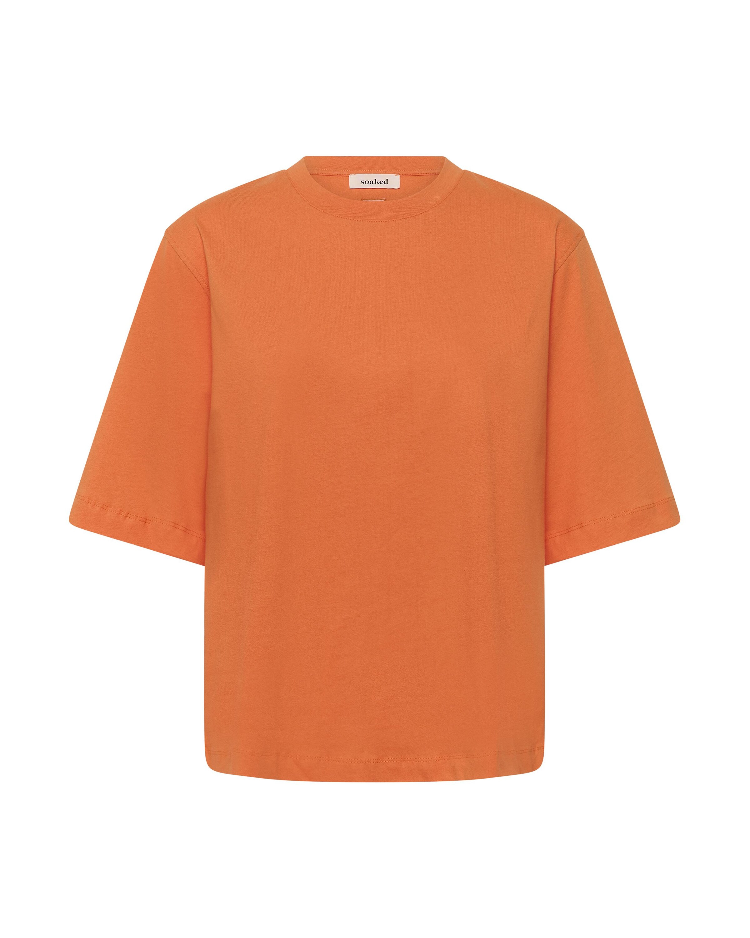 SOAKED IN LUXURY - Camisa 'SLJina' em laranja: frente
