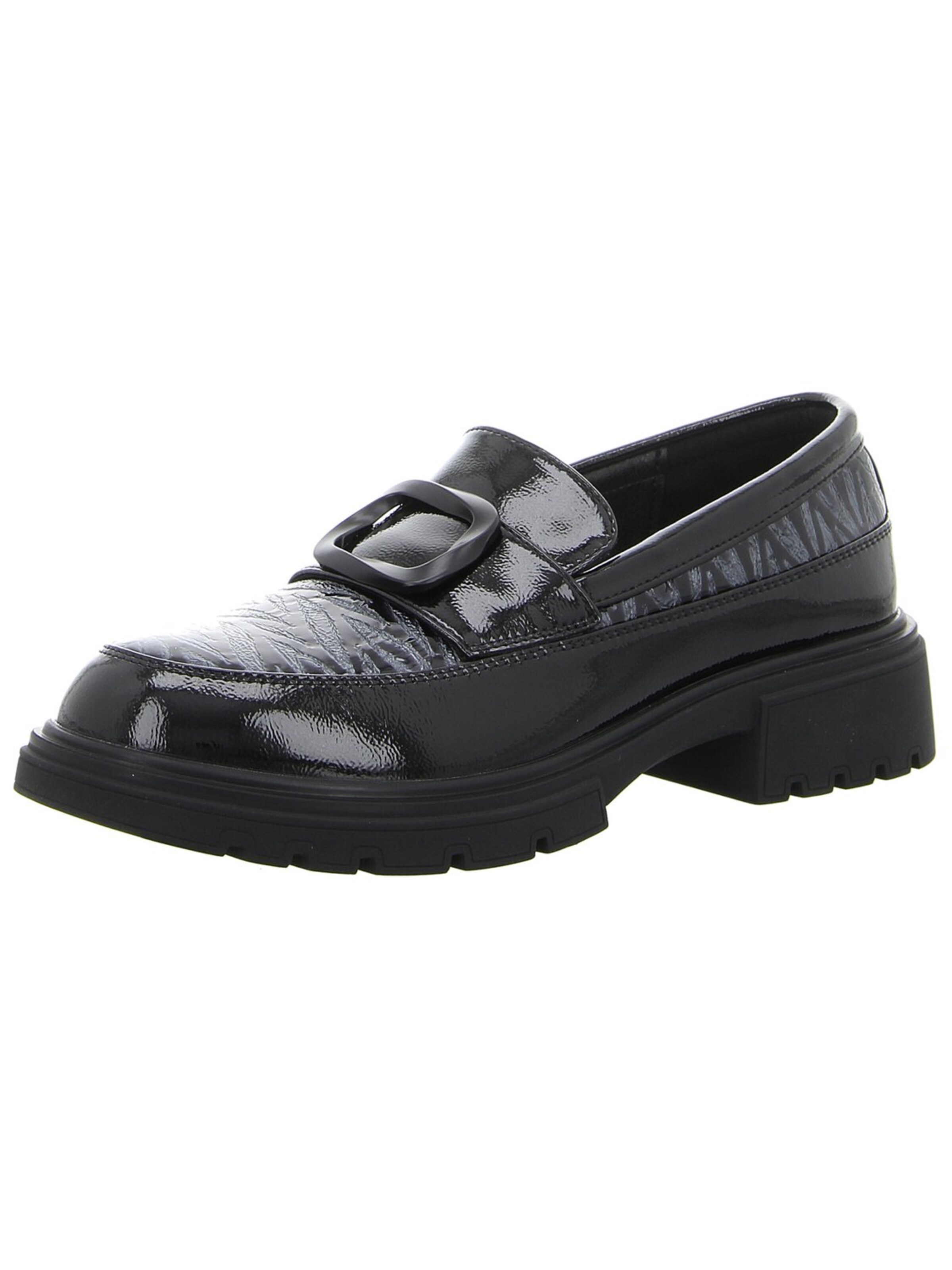 Artiker Slippers 'Damen Slipper 57C0185 Echt Leder in schwarz' in Black: front