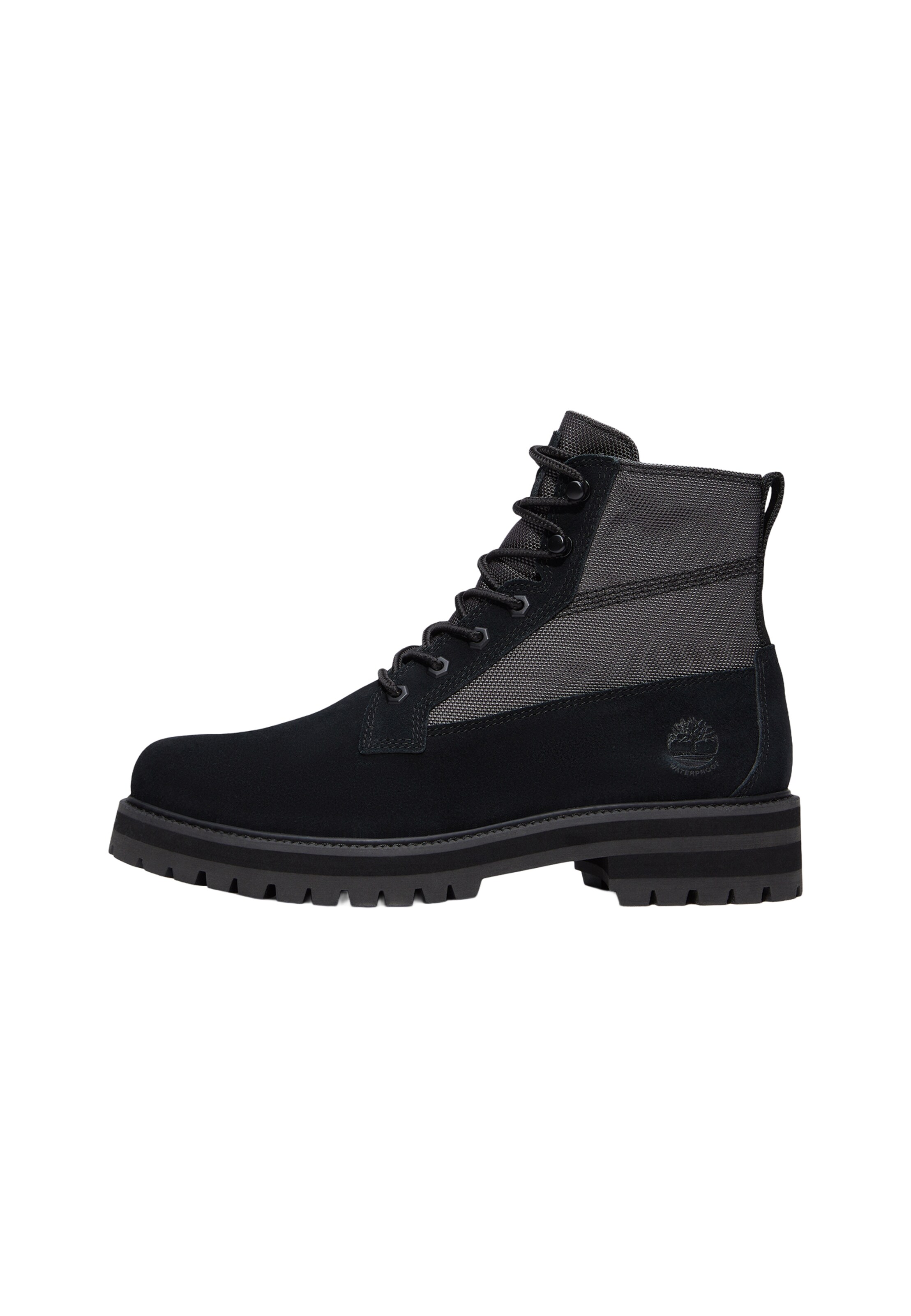 TIMBERLAND Schnürboots in Schwarz: Vorderseite