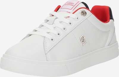 TOMMY HILFIGER Baskets basses 'Essential' en beige / rouge vif / noir, Vue avec produit