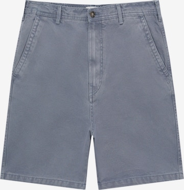 Pull&Bear Loosefit Broek in Blauw: voorkant