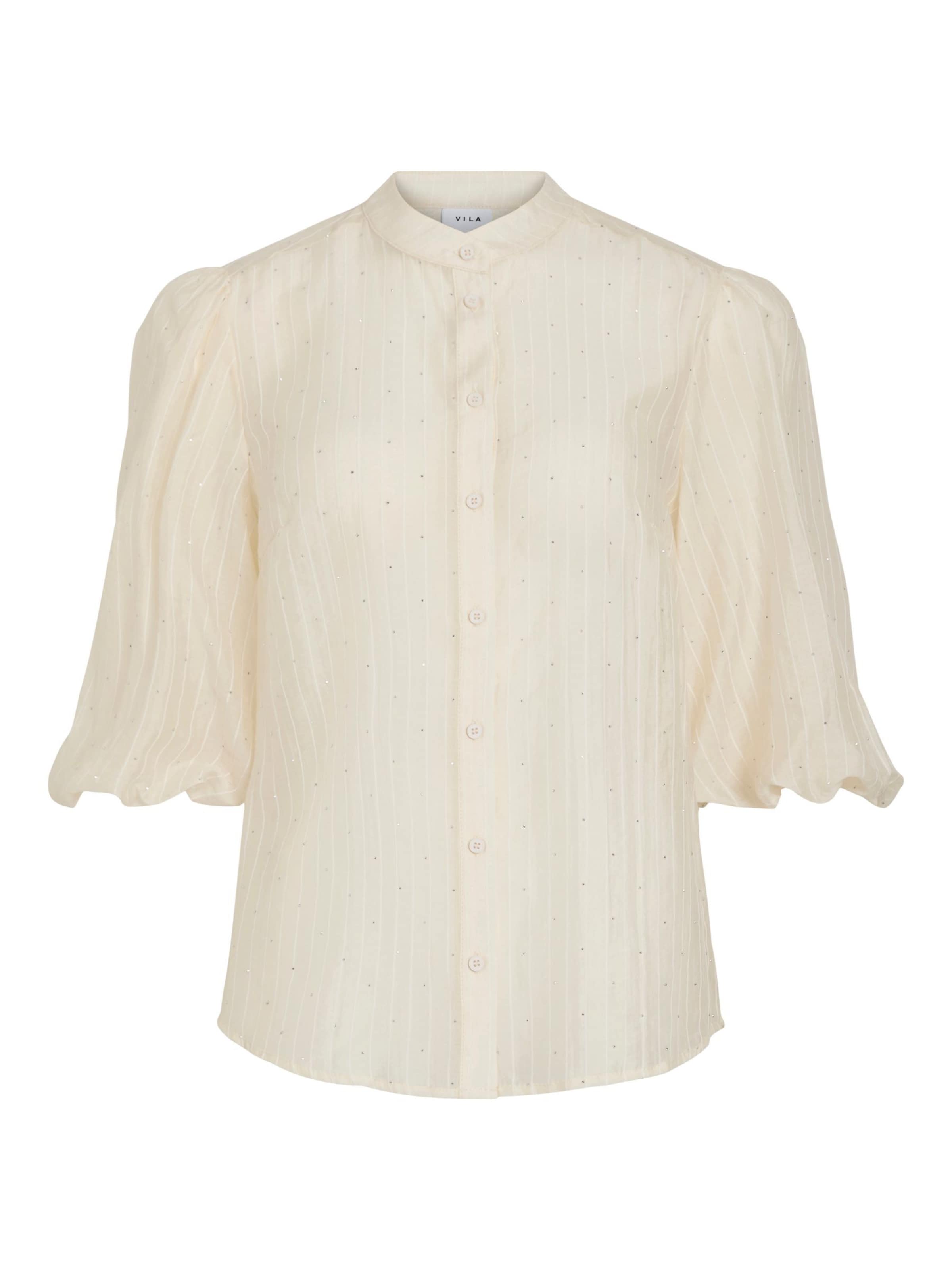 VILA Blouse 'VISINY' in Beige: front