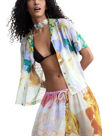 Desigual Wide Leg Hose in Mischfarben