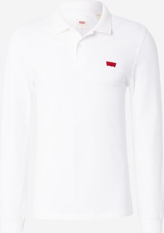 LEVI'S ® Poloshirt 'Housemark' in Weiß: Vorderseite