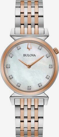 Bulova Analog Watch in Gold: front