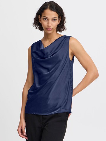Top 'Fairchild' di b.young in blu: frontale
