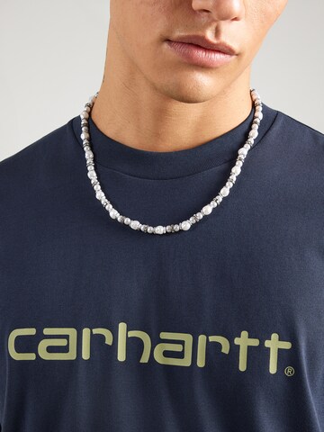 Carhartt WIP Póló 'Script' - kék