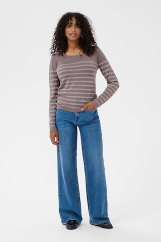Kaffe - Pullover 'KAlizz' em castanho
