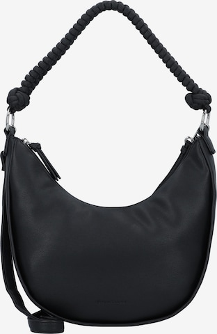 Borsa a spalla 'Alanis' di TOM TAILOR in nero: frontale