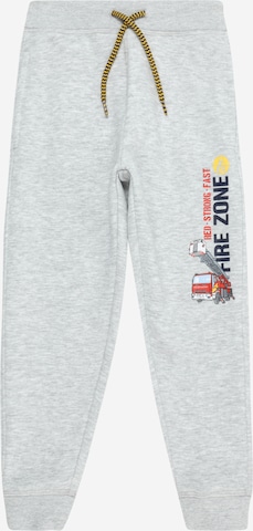 SALT AND PEPPER Tapered Pants 'Fire Zone' in Grey: front