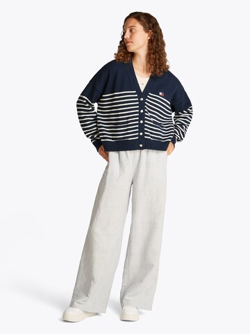 Tommy Jeans Knit cardigan 'CABLE' in Blue