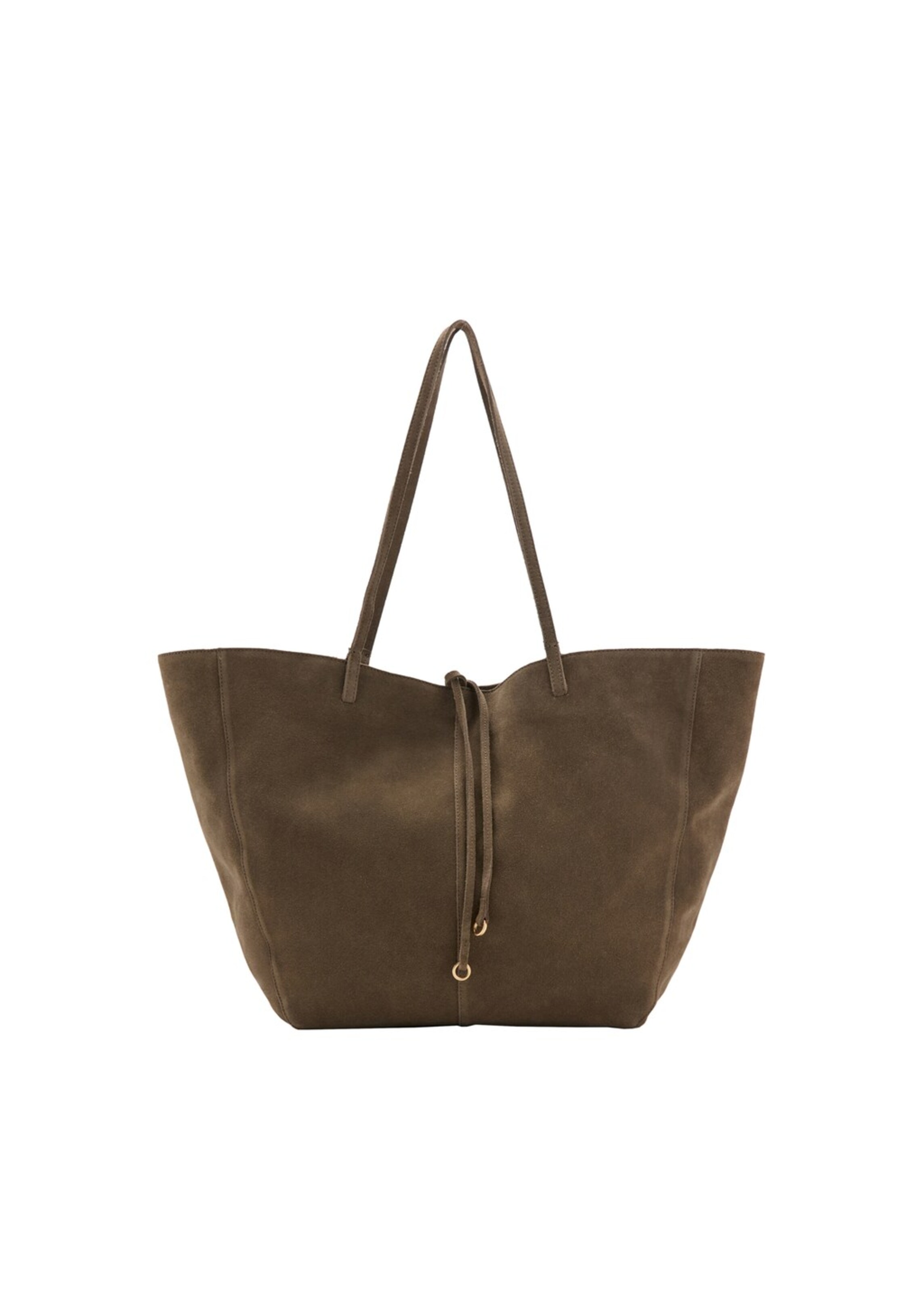 MANGO Shopper 'Mandri' in Green: front