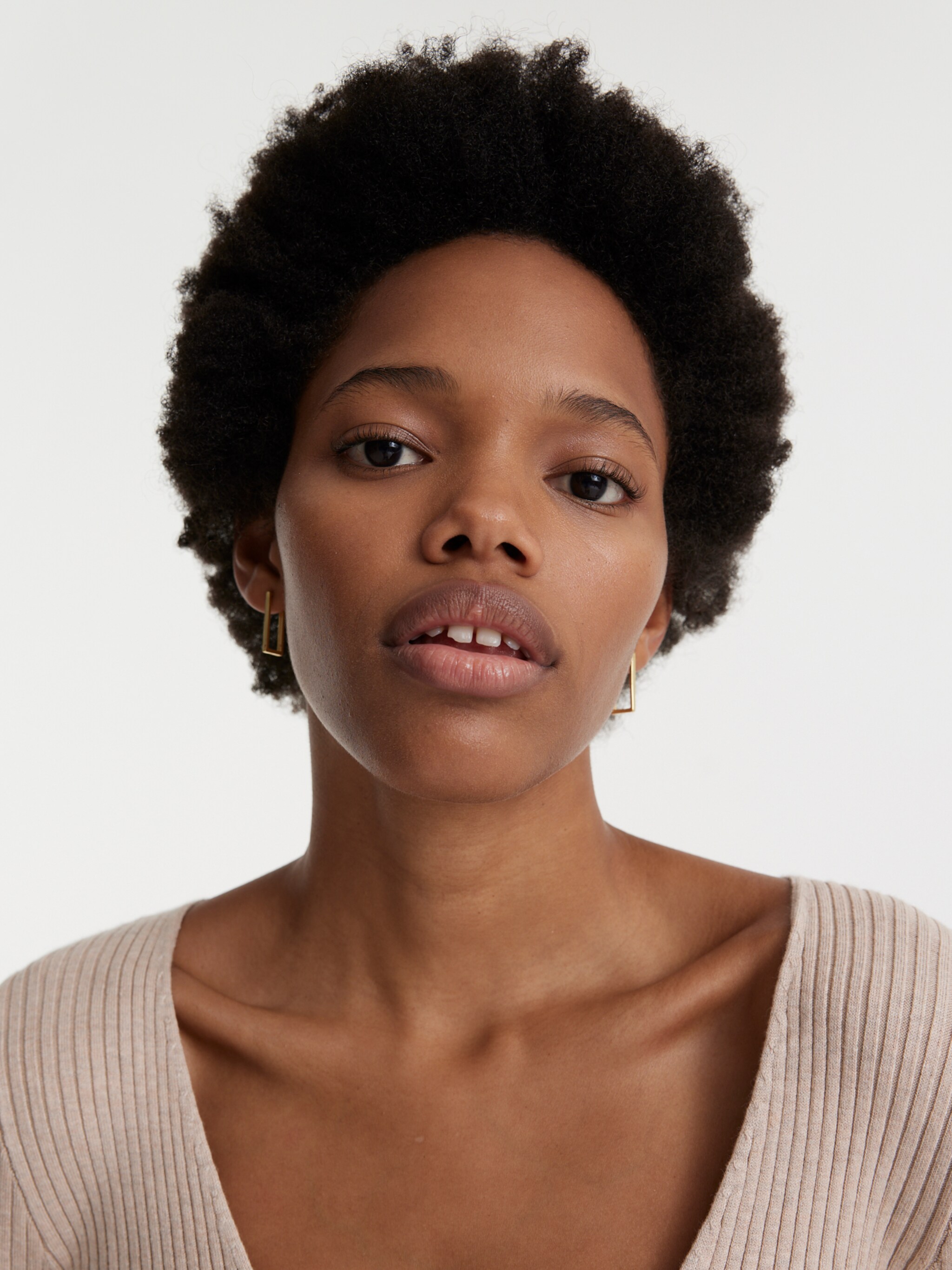 EDITED Producten Jurk 'JUNA' Beige