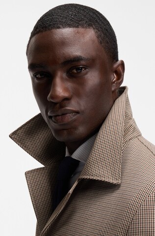 BOSS Between-Seasons Coat ' Clark' in Brown
