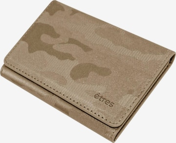 Techmade Wallet 'Etres Smart Wallet - Flach • Camo' in Beige: front