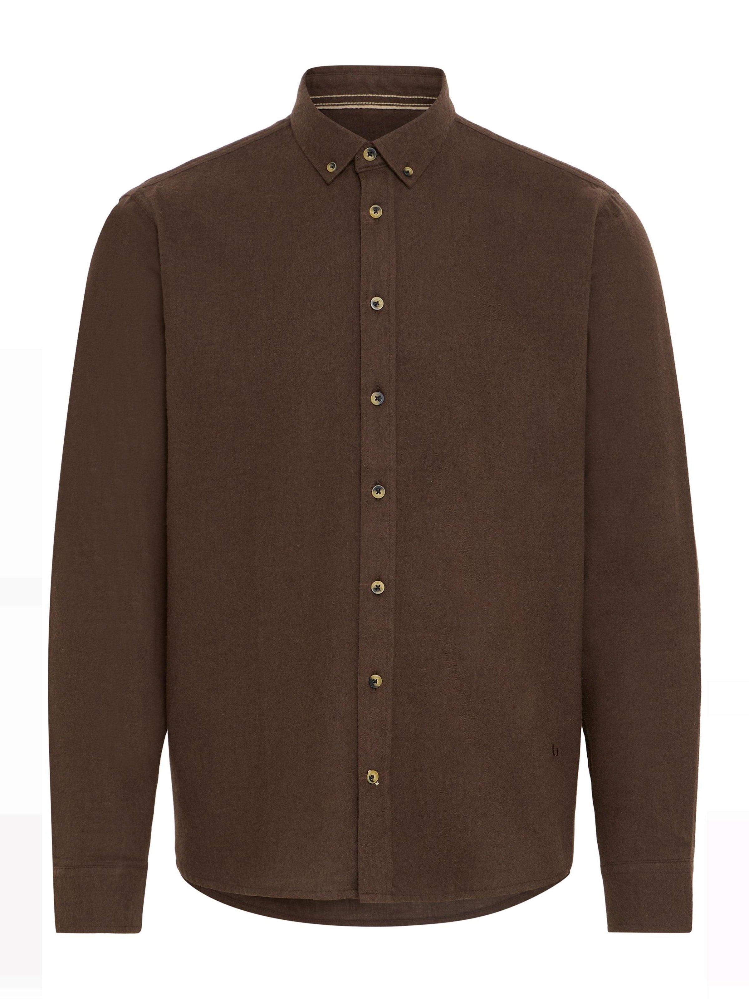 BLEND - Camisa ' BHBurley ' em castanho: frente