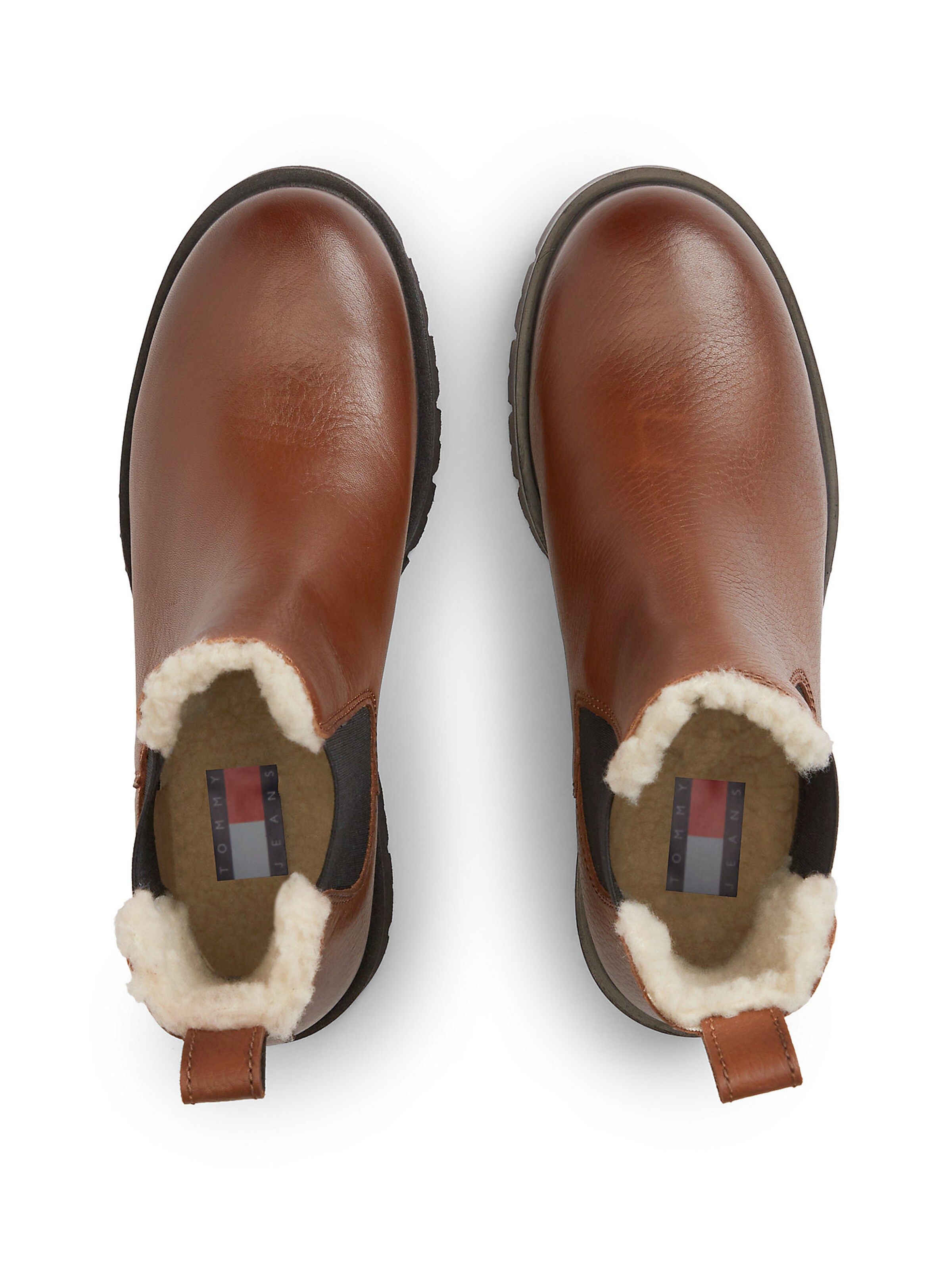 Tommy Jeans Chelsea Boots in Braun