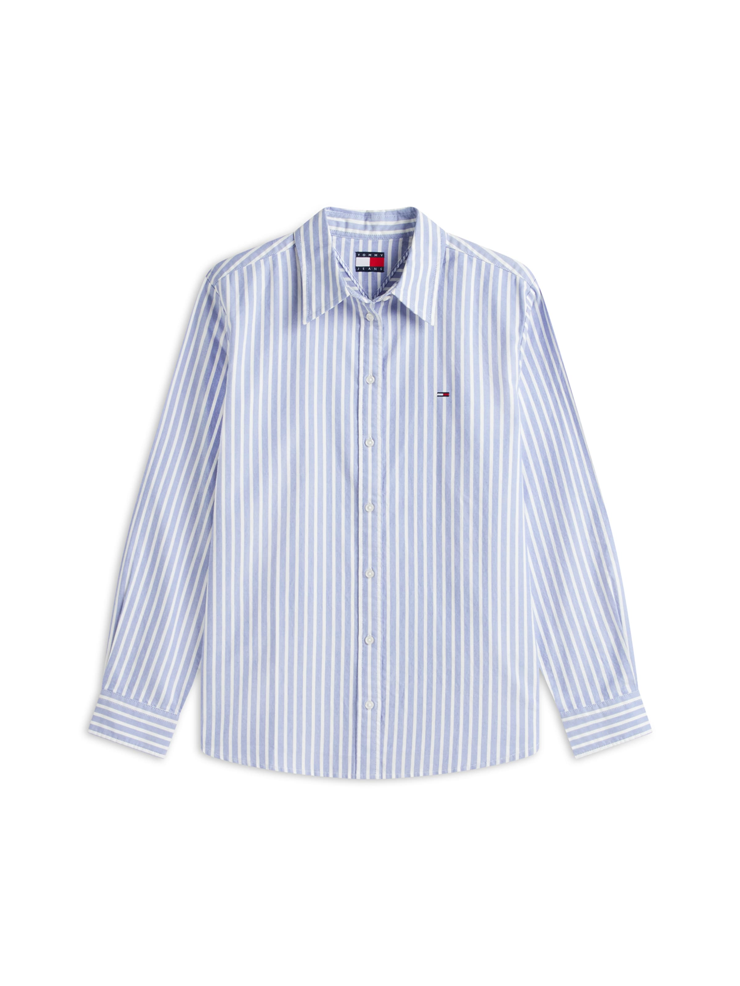 Camicia da donna di Tommy Jeans in blu: frontale