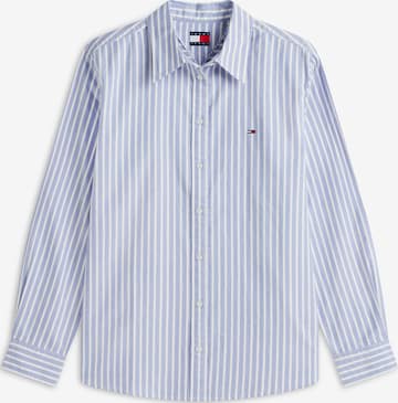 Tommy Jeans Bluse in Blau: Vorderseite
