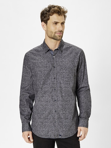 PADDOCKS Regular fit Button Up Shirt in Grey: front