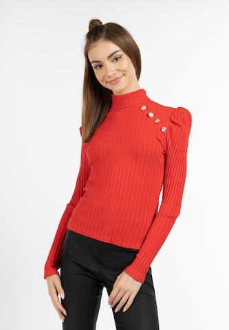 Pullover di myMo ROCKS in rosso: frontale