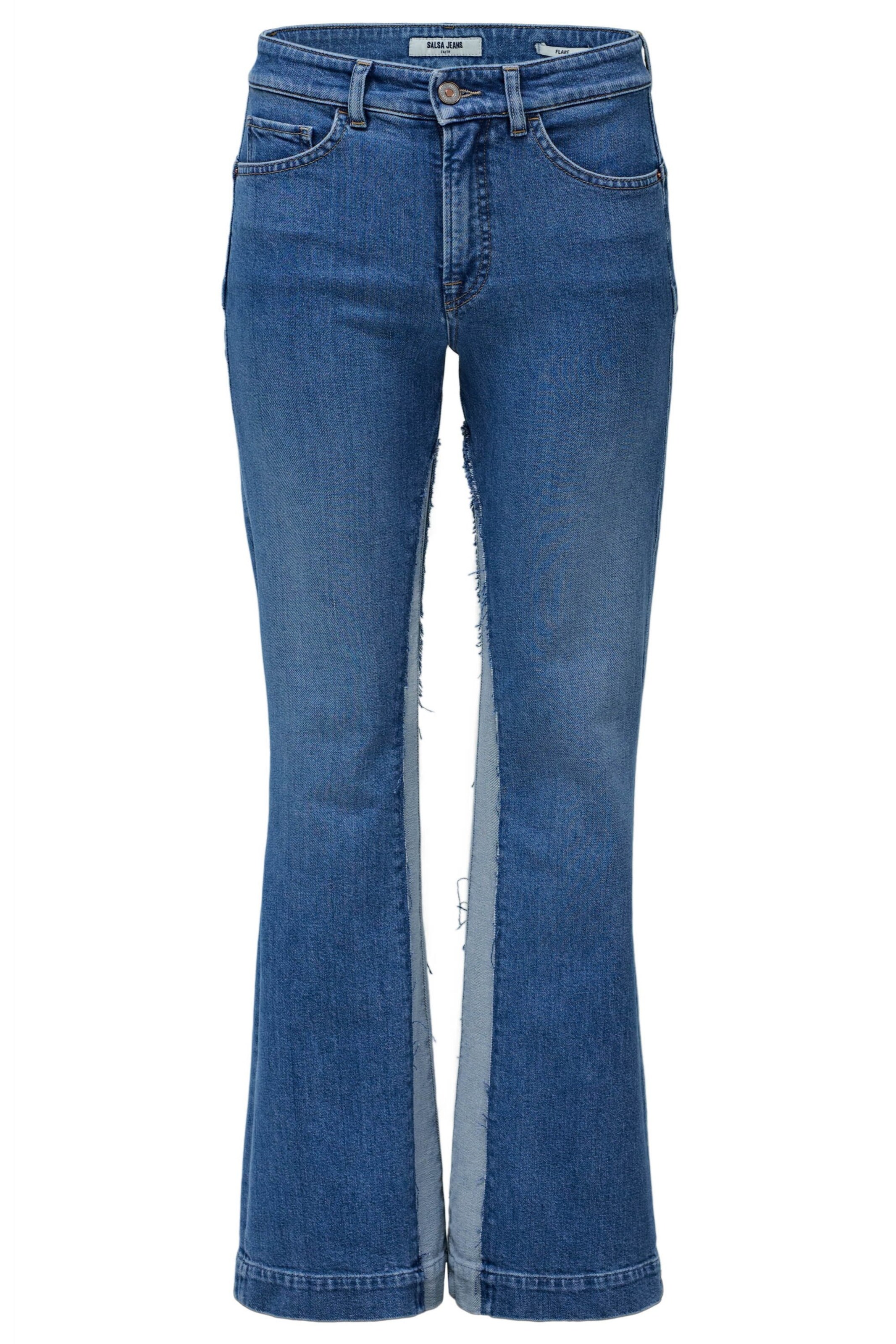 Salsa Jeans Flared Jeans 'Faith' in Blauw: voorkant