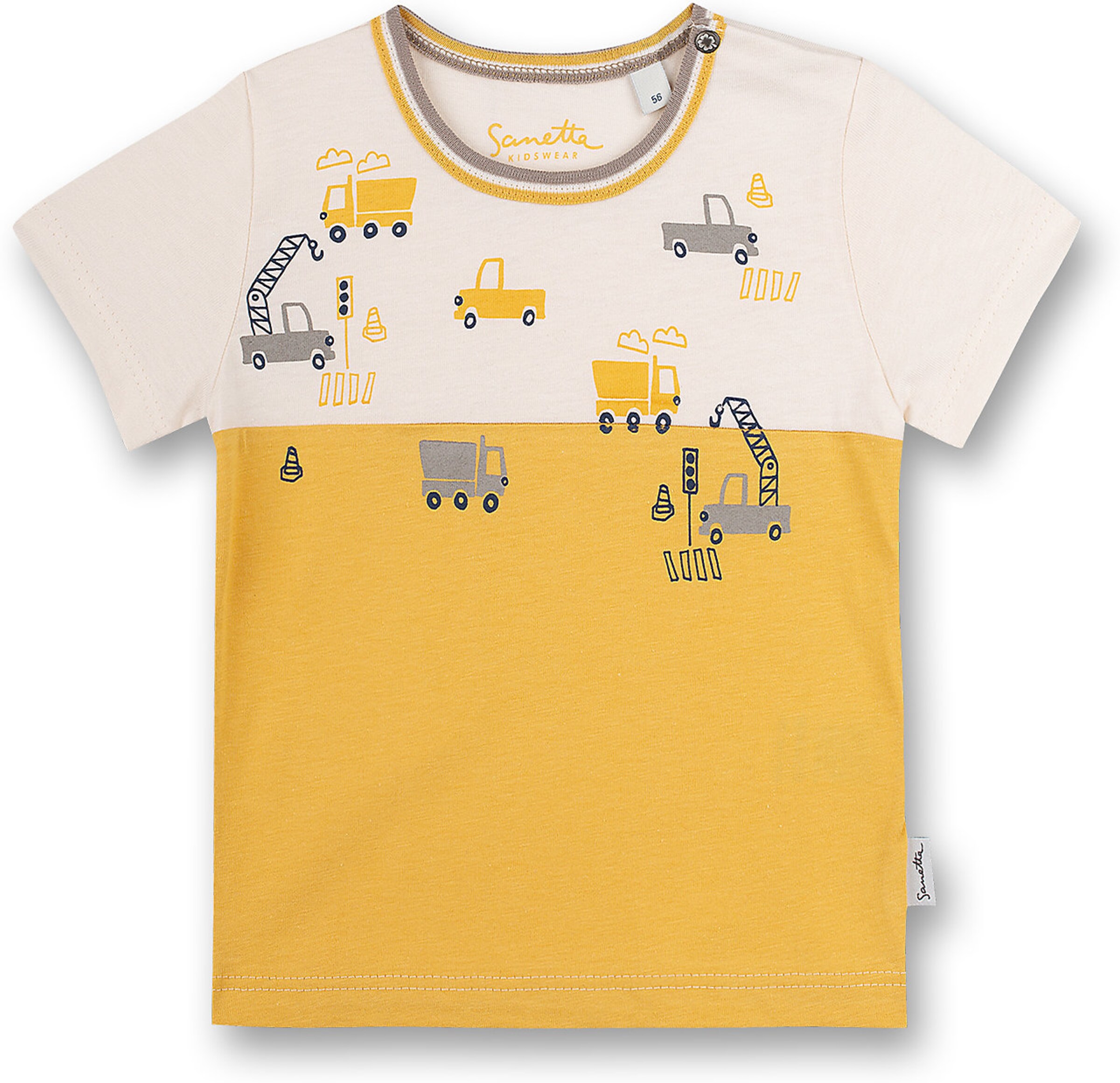 Kinder Kids (Gr. 92-140) Sanetta Kidswear Shirt in Gelb - EX64261