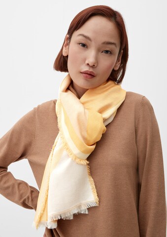 s.Oliver Scarf in Yellow