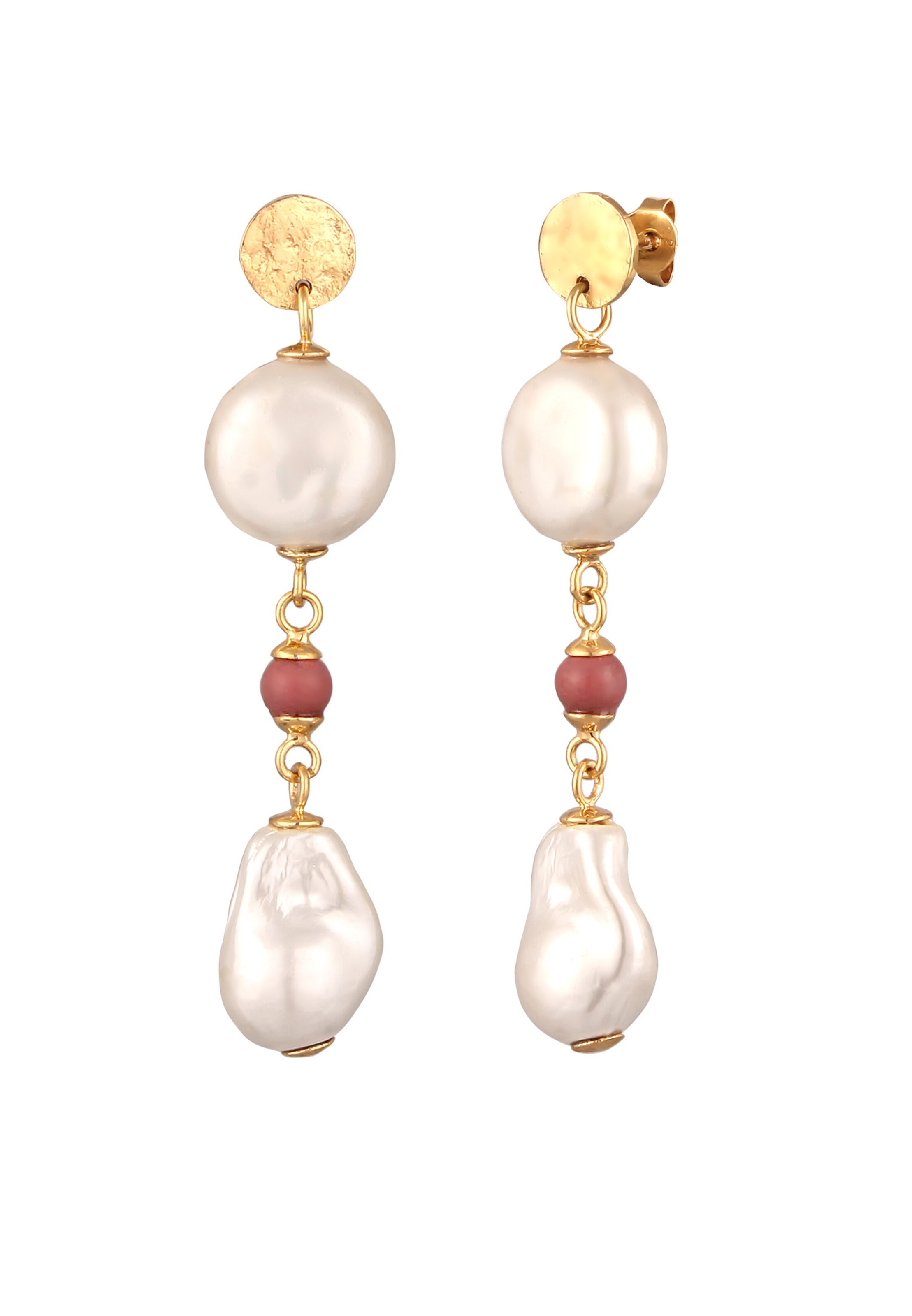 ELLI PREMIUM Oorbellen in Goud: voorkant