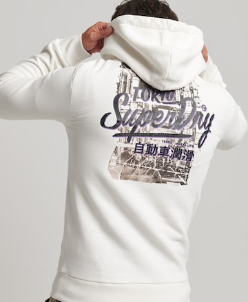 Superdry Sweatshirt 'Vintage' in Wit