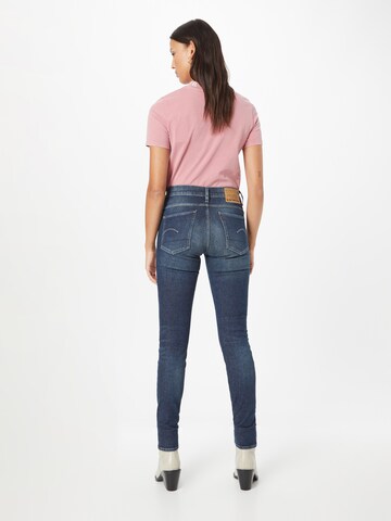 G-STAR Skinny Jeans 'Lhana' in Blauw