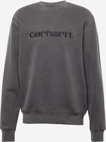 Carhartt WIP Sweatshirt 'Duster' in Schwarz: predná strana