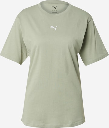 PUMA T-Shirt 'Ess' in Grün: Vorderseite