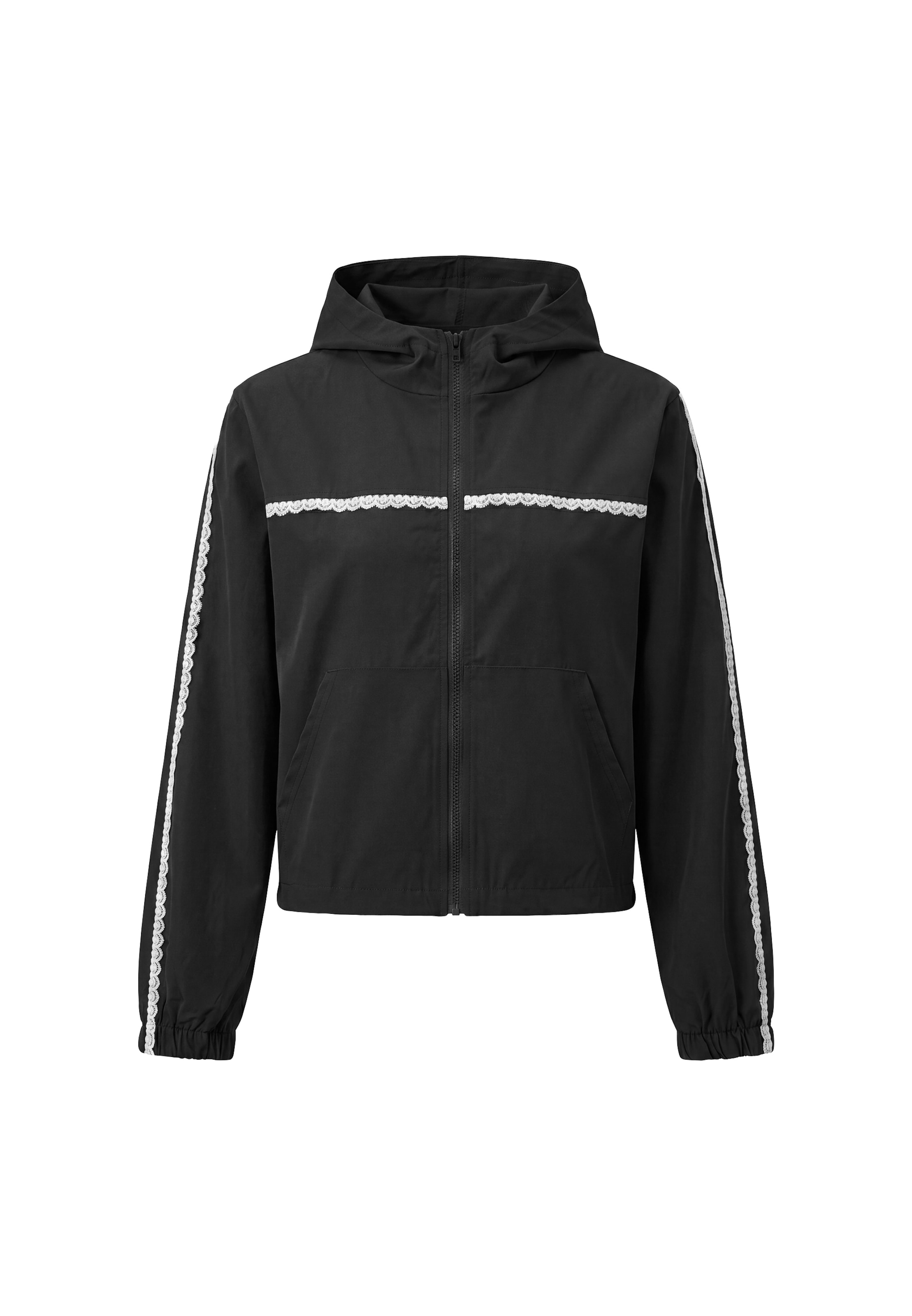 myMo ATHLSR Between-Season Jacket in Black: front