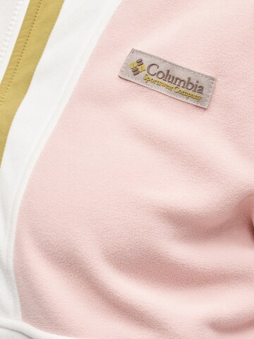 COLUMBIA Funktsionaalne fliisjakk 'Backbowl™ II', värv roosa