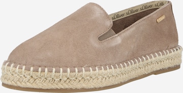 Espadrilles s.Oliver en marron : devant