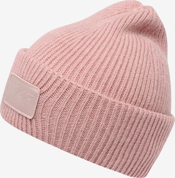 4F Athletic Hat in Pink: front