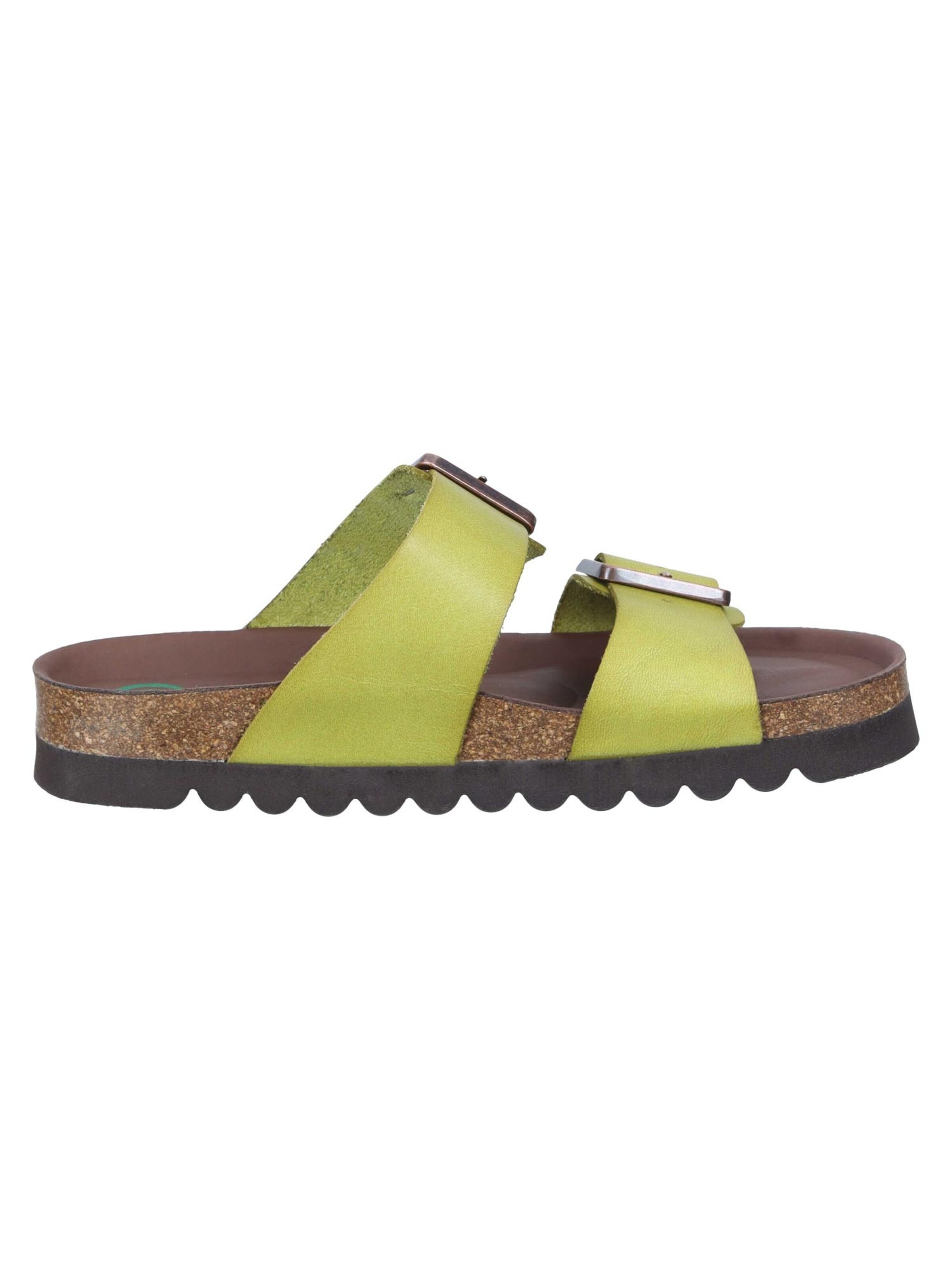 DR. BRINKMANN Mules 'Bonillo' in Green