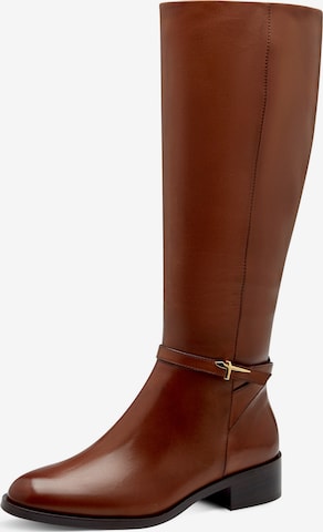 Bottes Tamaris en marron : devant