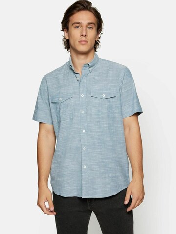 Signal Regular fit Overhemd 'Pike' in Blauw: voorkant